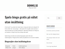 Tablet Screenshot of downs.se